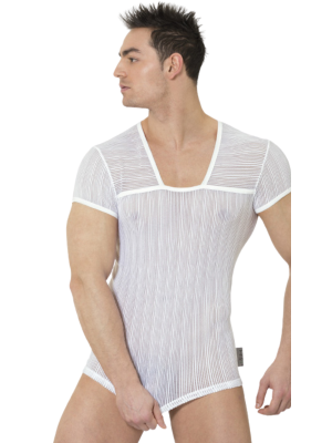 7199 MAGLIETTA MEZZA MANICA WHITE LINE