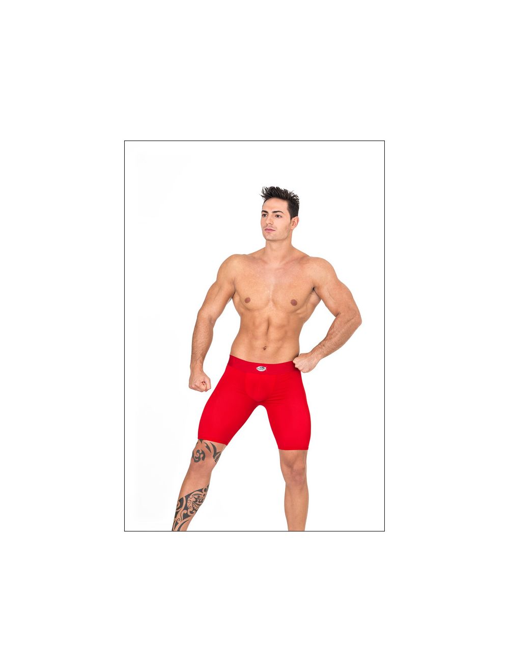 Eros Veneziani - PANTALONCINO PUSH-UP ROSSO FIAMMANTE