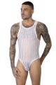 Vertikale Linie Tanga-Tank-Top Body 