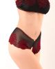 culotte flock rosso aperta