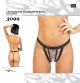 perizoma aperto macramé & strass