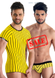 Set promo Maglietta e Brasiliana gialla_nera