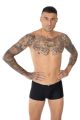 boxer push-up nero quadrettini