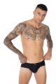slip push-up nero quadrettini
