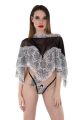sexy poncho pavone 