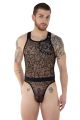 aufgeflockten Tattoo-Motiv Body string